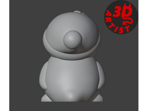 Christmas Penguin Figurine 3Dプリントモデル