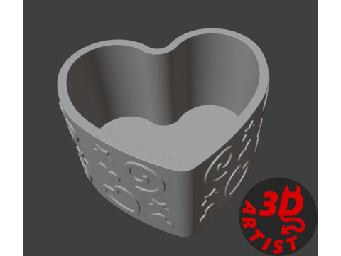 Valentine Bear Box Modelo de impresión 3D