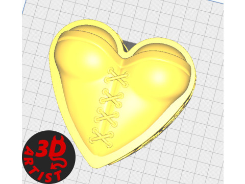 Valentine Box Corset Model do druku 3D