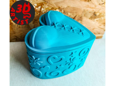 Valentine Box Corset Modelo de Impressão 3D