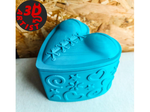 Valentine Box Corset Model do druku 3D