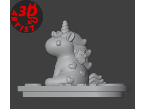 Valentine Box Alicorn Modelo de impresión 3D