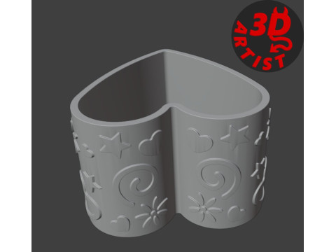 Valentine Box Alicorn Modelo de impresión 3D