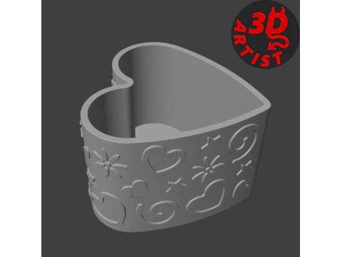 Valentine Box Alicorn 3D Print Model