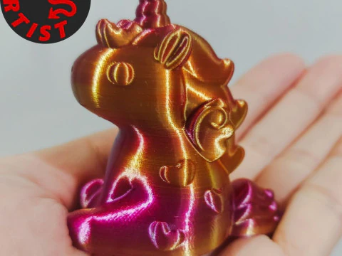 Estatueta de alic&oacute;rnio Modelo de Impressão 3D