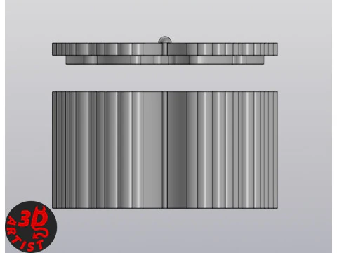 Box Butterfly 3D Print Model