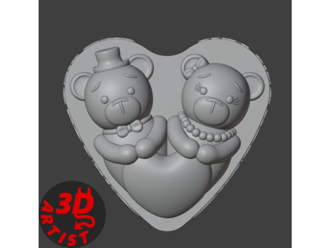 Box Be Mine Valentine 3D Print Model