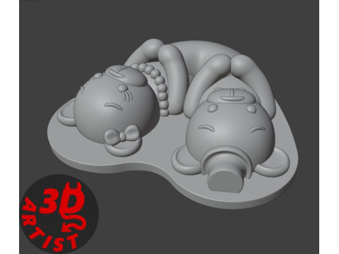 Box Be Mine Valentine 3D 프린트 모델