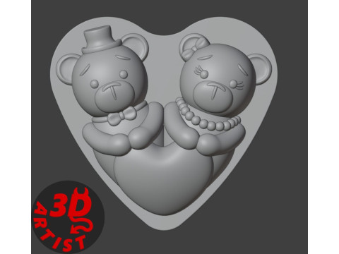 Box Be Mine Valentine 3D 프린트 모델