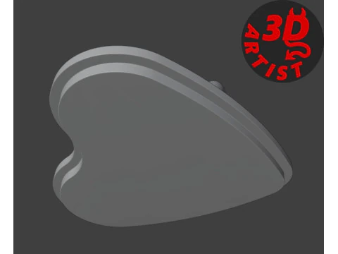Box Be Mine Valentine 3D Print Model