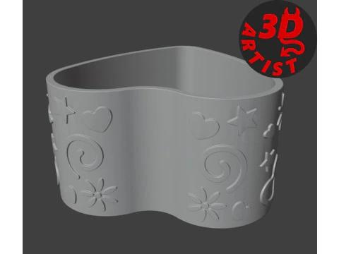 Box Be Mine Valentine 3D Print Model