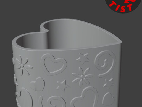 Box Valentine Bunny 3D 打印模型