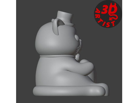 Valentine cat with balls Figurine Modelo de Impressão 3D