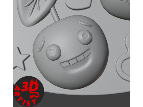 Valentine Box Cherry 3D 打印模型