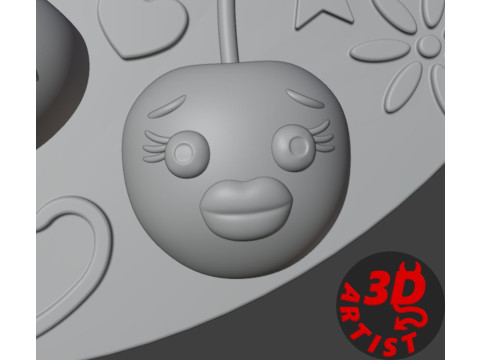 Valentine Box Cherry 3D 打印模型
