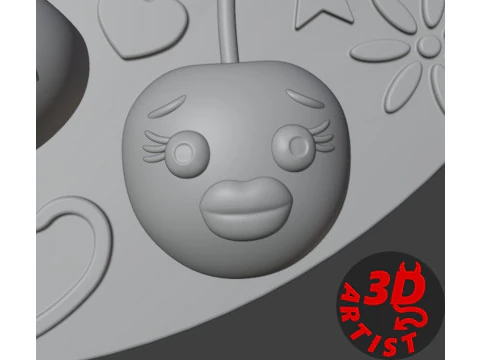 Ceri Kotak Valentine Model Cetak 3D