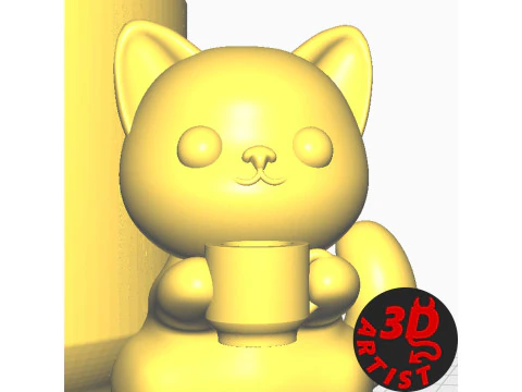 Coffee Charge Candy bowl - Pen Holder - Planter 3D Model