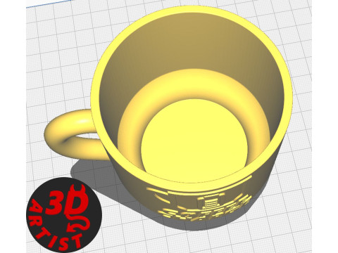 Coffee Charge Candy Box - Pen Holder - Planter and 2 Cup Coasters Set 3 models 3D Модель