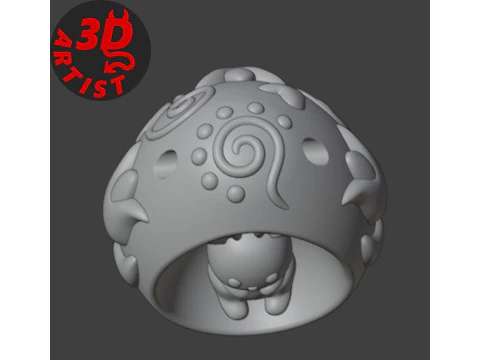 Easter Egg with Bunny Set 2 models 3D Print Model