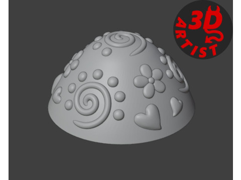 Easter Egg Patterned Box V4 3D प्रिंट मॉडल