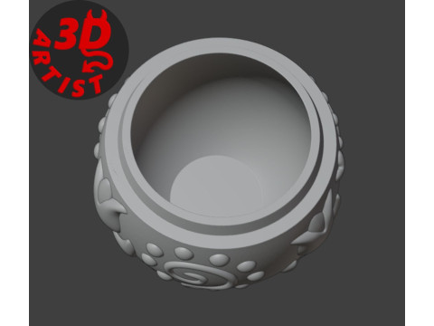 Easter Egg Patterned Box V4 3D प्रिंट मॉडल