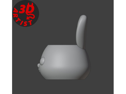 Easter Candy Bowl Model Cetak 3D