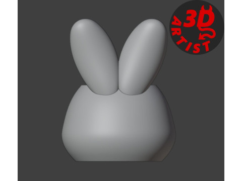 Easter Candy Bowl Model Cetak 3D
