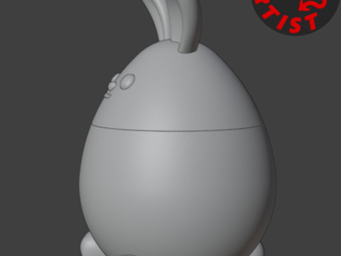 Easter Bunny Box 3D प्रिंट मॉडल