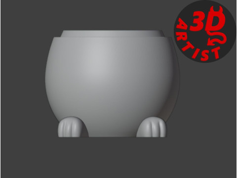 Easter Bunny Box 3D प्रिंट मॉडल