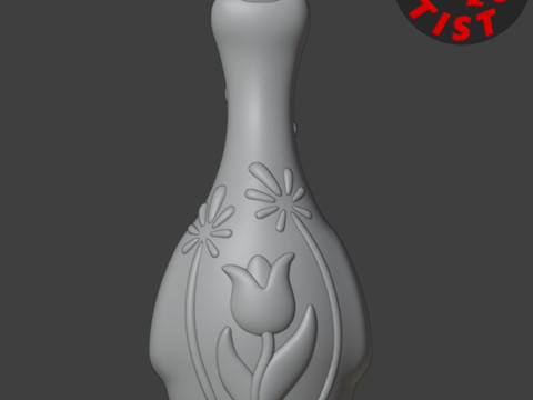 Easter Goose Patterned Figurine Modelo de Impressão 3D