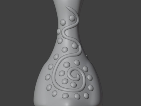 Easter Goose Patterned Figurine Modelo de Impressão 3D