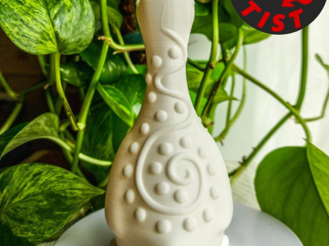 Easter Goose Patterned Figurine Modelo de Impressão 3D