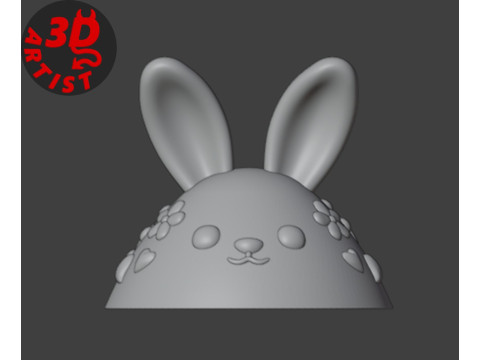 Easter Bunny Box V2 3D Druckmodell