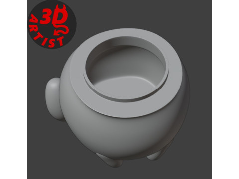 Fat cat Box Model Cetak 3D