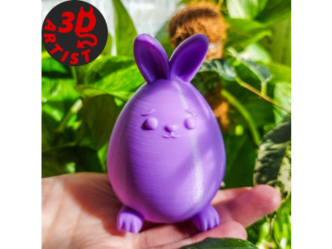 Cute Little Bunny Figurine 3D Принт Модель