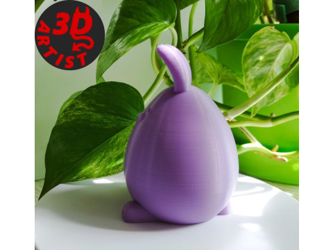 Cute Little Bunny Figurine 3D Принт Модель