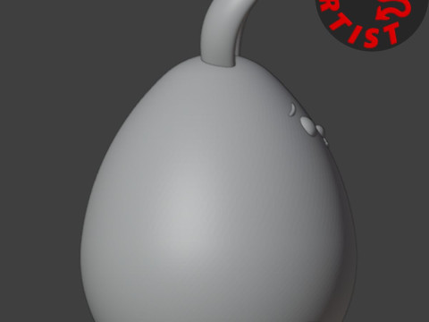 Cute Little Bunny Figurine 3D Принт Модель