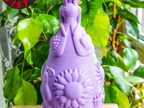 Summer Princess Box 3Dプリントモデル
