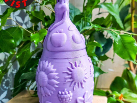 Summer Princess Box 3D Print Model