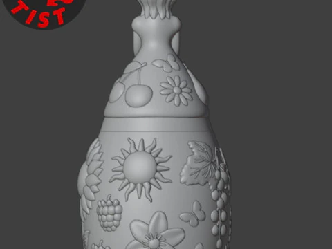 Summer Princess Box 3D Print Model