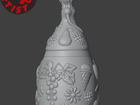 Summer Princess Box 3D Print Model