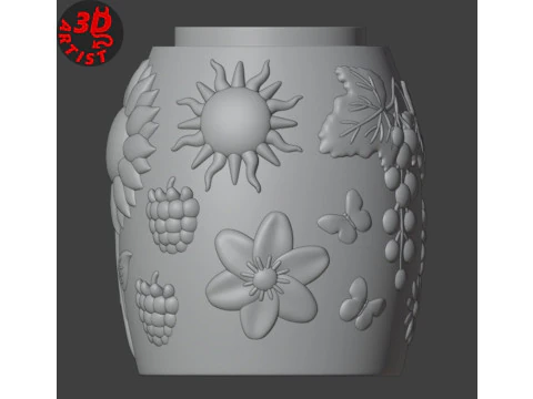Summer Princess Box 3D Print Model