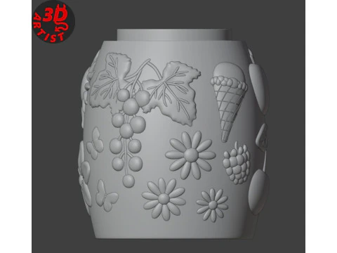 Summer Princess Box 3D Print Model