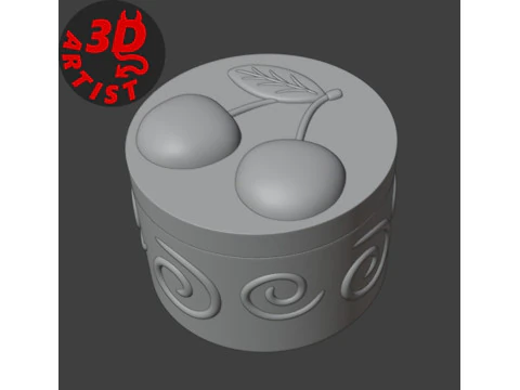 Cherry Box 3D Print Model
