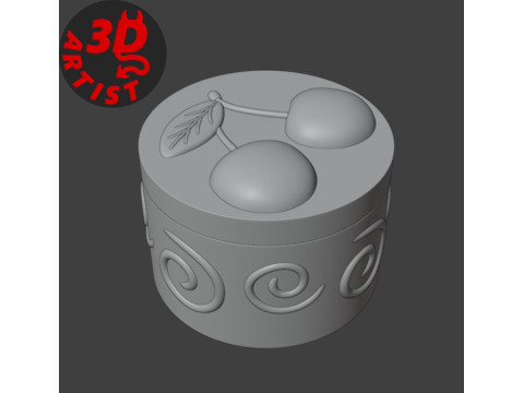 Cherry Box 3D 프린트 모델