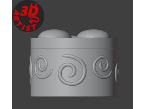 Cherry Box 3D 프린트 모델