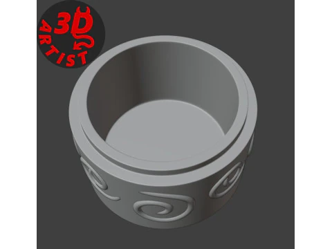 赤スグリとラズベリーのボックス 3Dプリントモデル