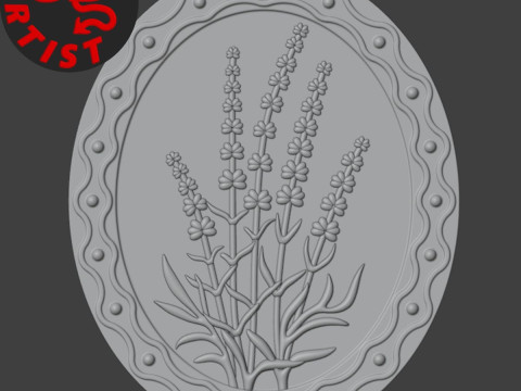 Lavender Box 3D Print Model