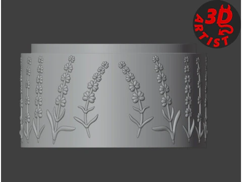 ラベンダーボックス 3Dプリントモデル