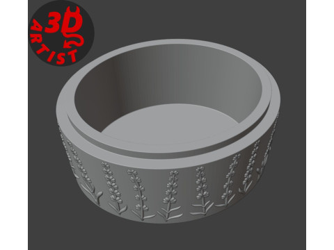 Lavender Box 3D Print Model